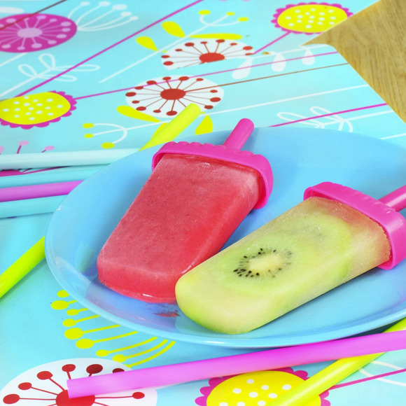 Frozen Ice Cream Molds Juice Popsicle Maker Lolly Pop Mould Tray 6-Cells - US - Picture 5 of 10